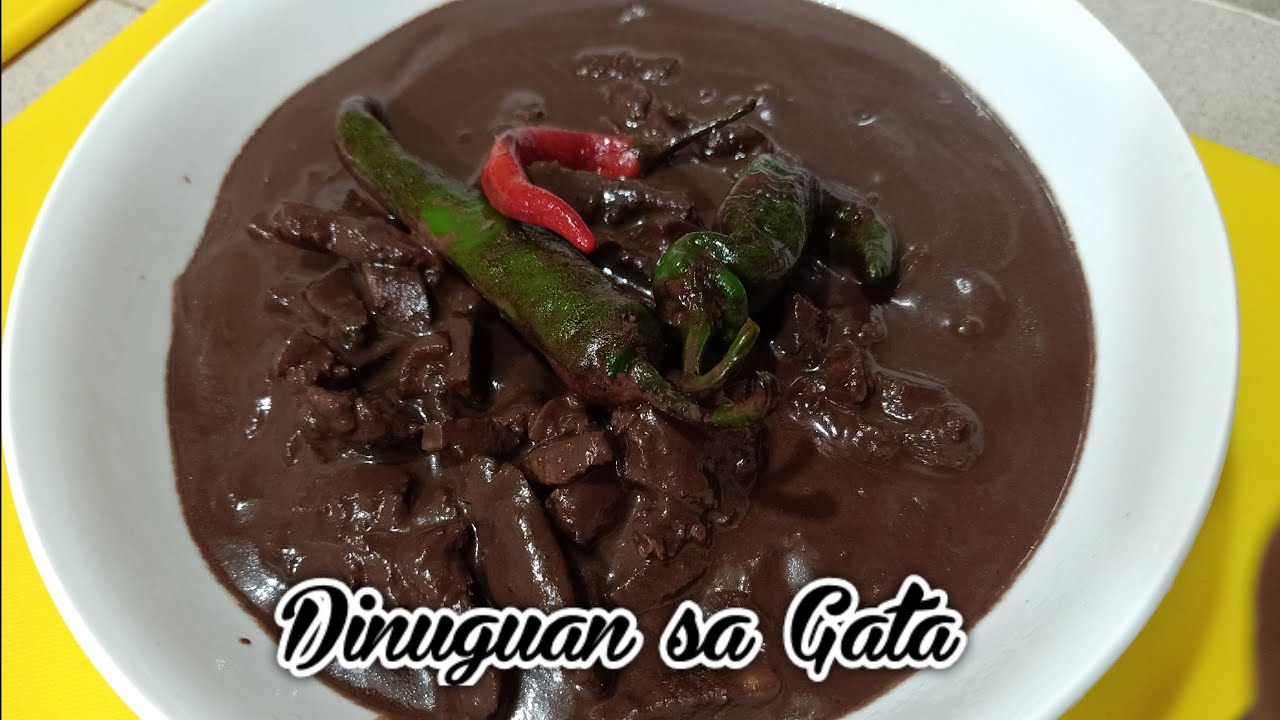 dinuguan sa gata | Kusinang Bikolnon