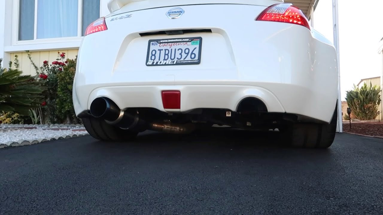 370z Full Tomei Exhaust!! ( CRAZY LOUD!) | Street POV