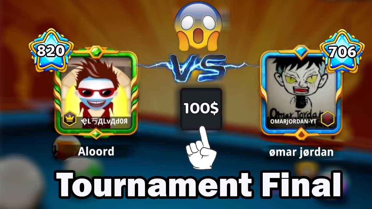 loord ayman vs omar jordan 😍 Tournament Final on 100$ Pro 8 ball pool