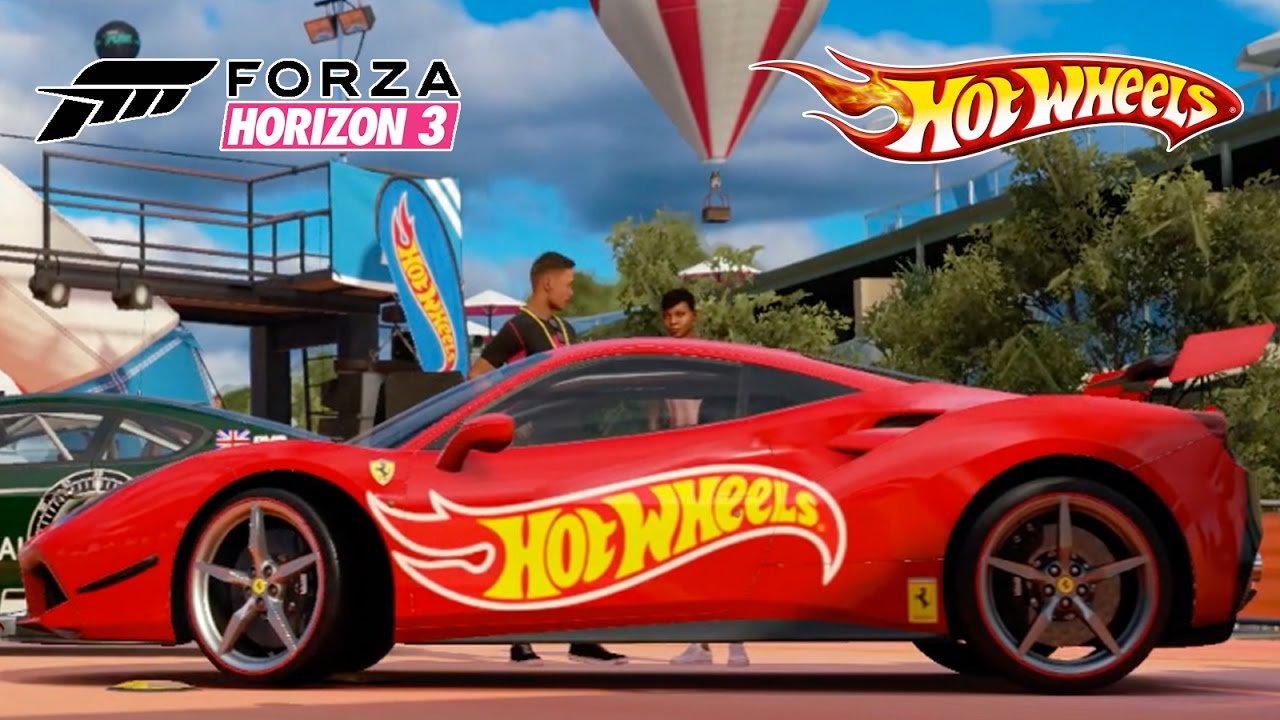 Hot Wheels Corrida Golias com Ferrari 488 - Forza Horizon 3 Goliath Event
