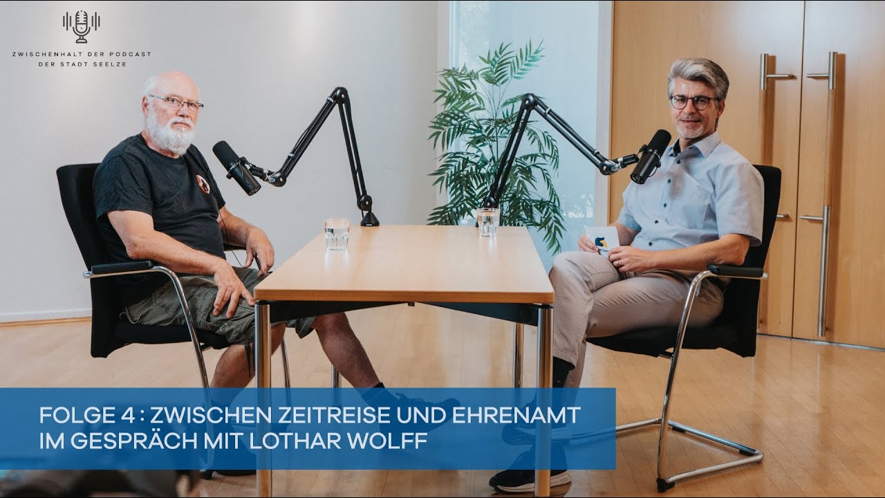 Podcast Zwischenhalt: Folge 4  Zwischen Zeitreise und Ehrenamt mit Lothar Wolff