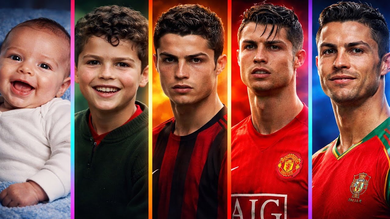 Cristiano Ronaldo Most Powerful Shots ⚡ CR7 Evolution From Kid to Legend (Insane Goals)