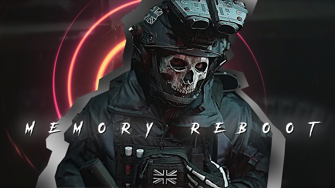 'GHOST Simon Riley ' Call of duty  - v&oslash;j & narvent - memory reboot (slowed + reverb) [EDIT]