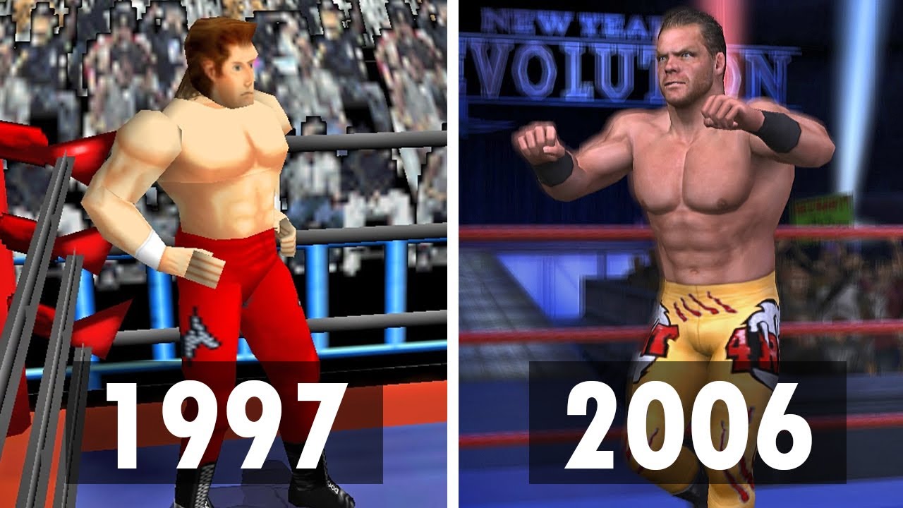 Chris Benoit Video Game Evolution - 1991 to 2006 | Fire Pro Wrestling - Smackdown vs Raw 2007