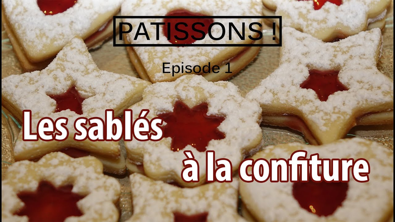 Pâtissons - Les sablés à la confiture