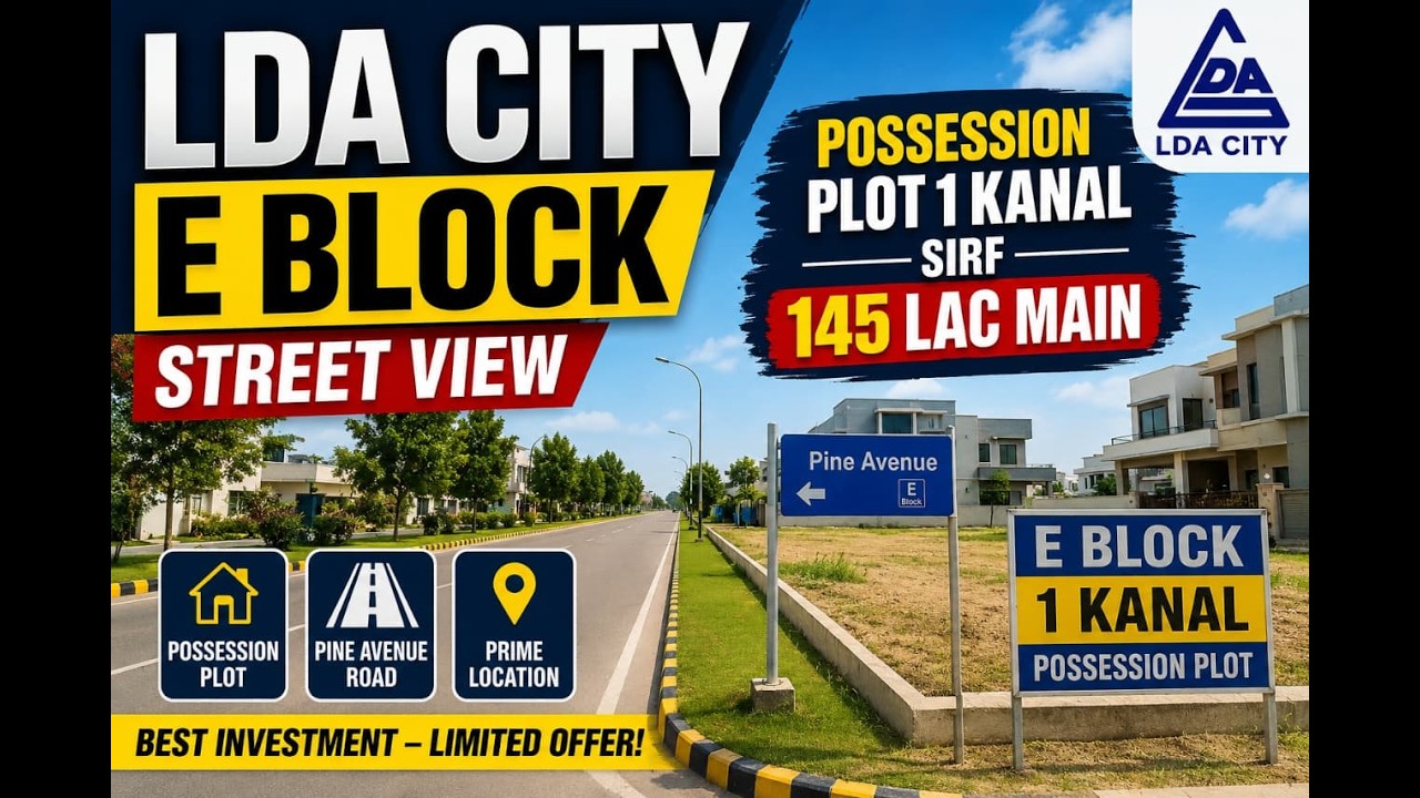 LDA City E Block Street Tour & Latest Rates Update | June 2026 | Ground Reality
