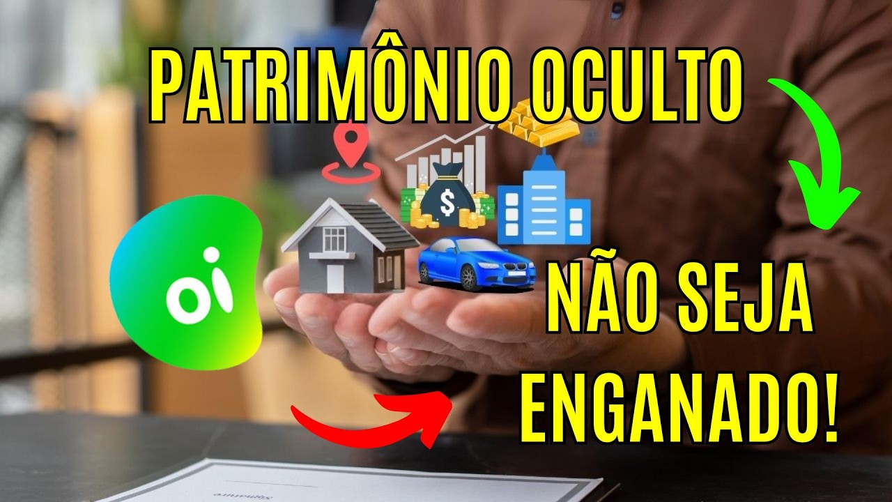 OIBR3 A VERDADE SOBRE O PATRIM&Ocirc;NIO OCULTO BILION&Aacute;RIO da OI N&Atilde;O SEJA ENGANADO!