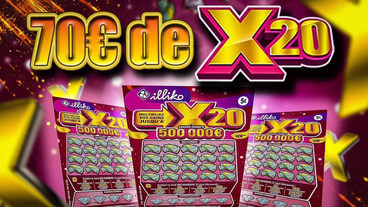 GRATTAGE FDJ CASH VS X20  ?