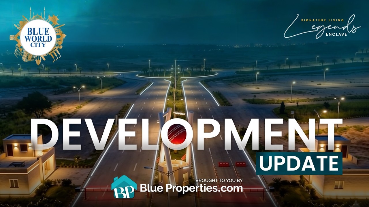 Legends Enclave Development Updates | Blue World City