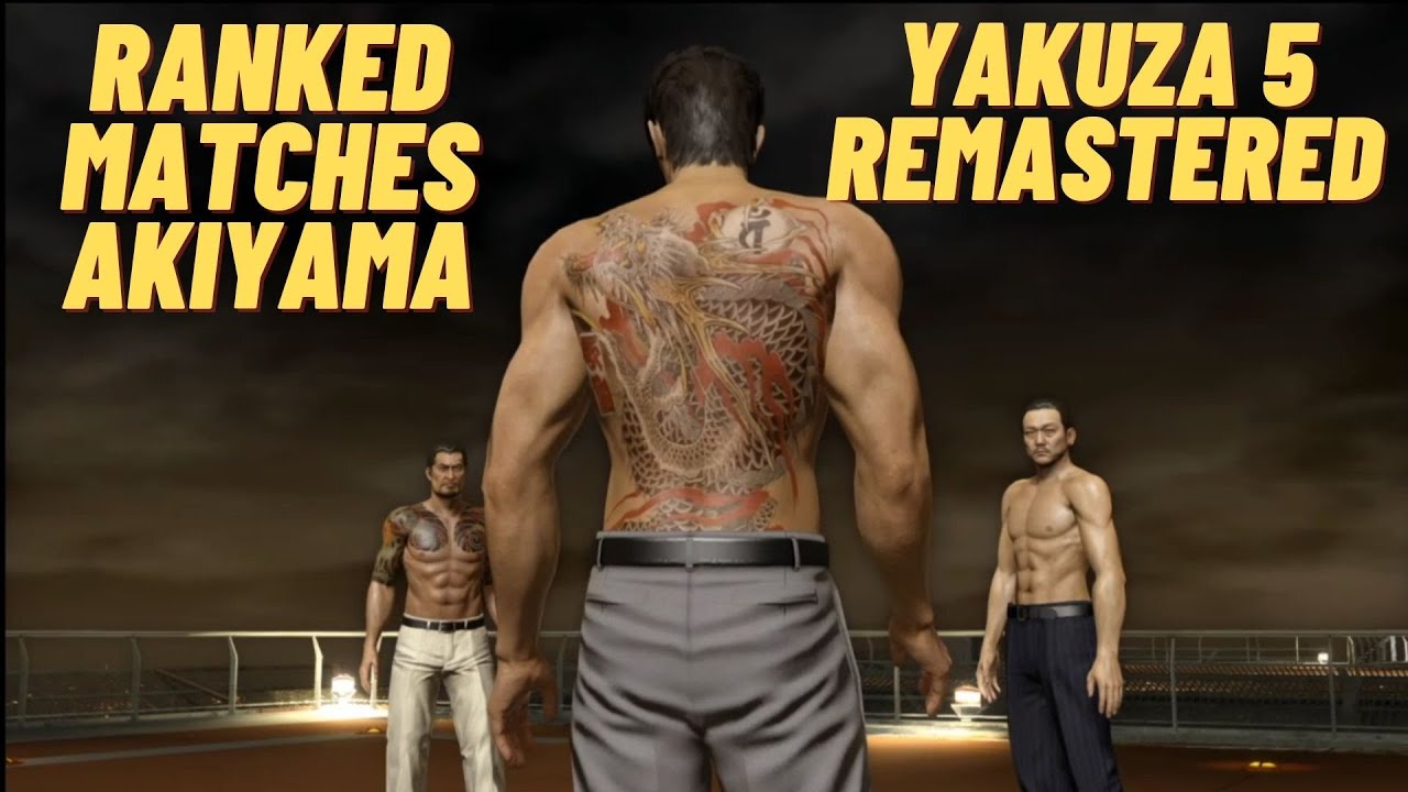 Akiyama Ranked Match - Yakuza 5 Remastered 100% Trophy Guide