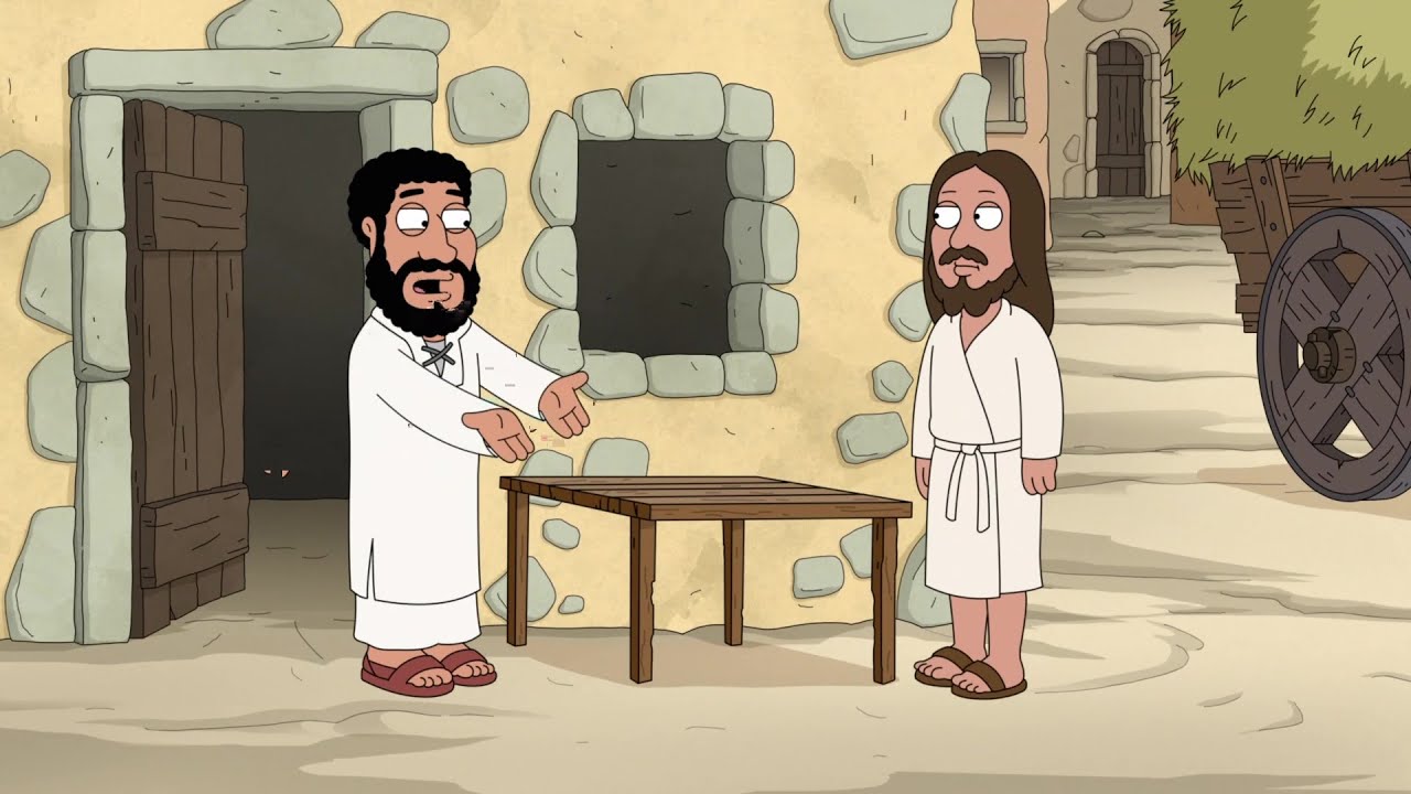 Family Guy - Jesus and the table