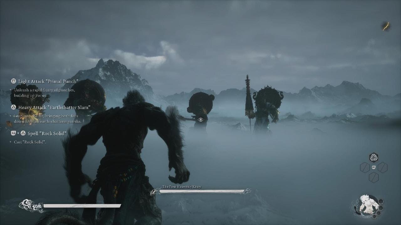 Black Myth Wukong – The Four Heavenly Kings Boss Fight