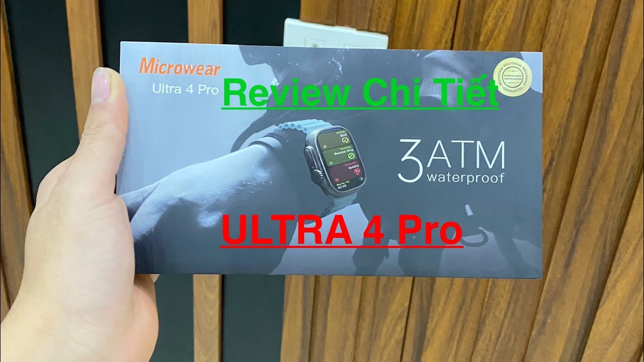 Review Đồng Hồ Thông Minh ULTRA 4 Pro khung viền làm từ hợp kim nguyên khối 🔥New 2025