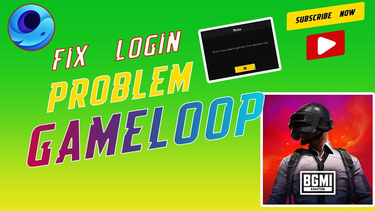BGMI Restricted Area Problem Fix in Gameloop! ✅ bgmi emulator latest👉 gameloop in prepration problem