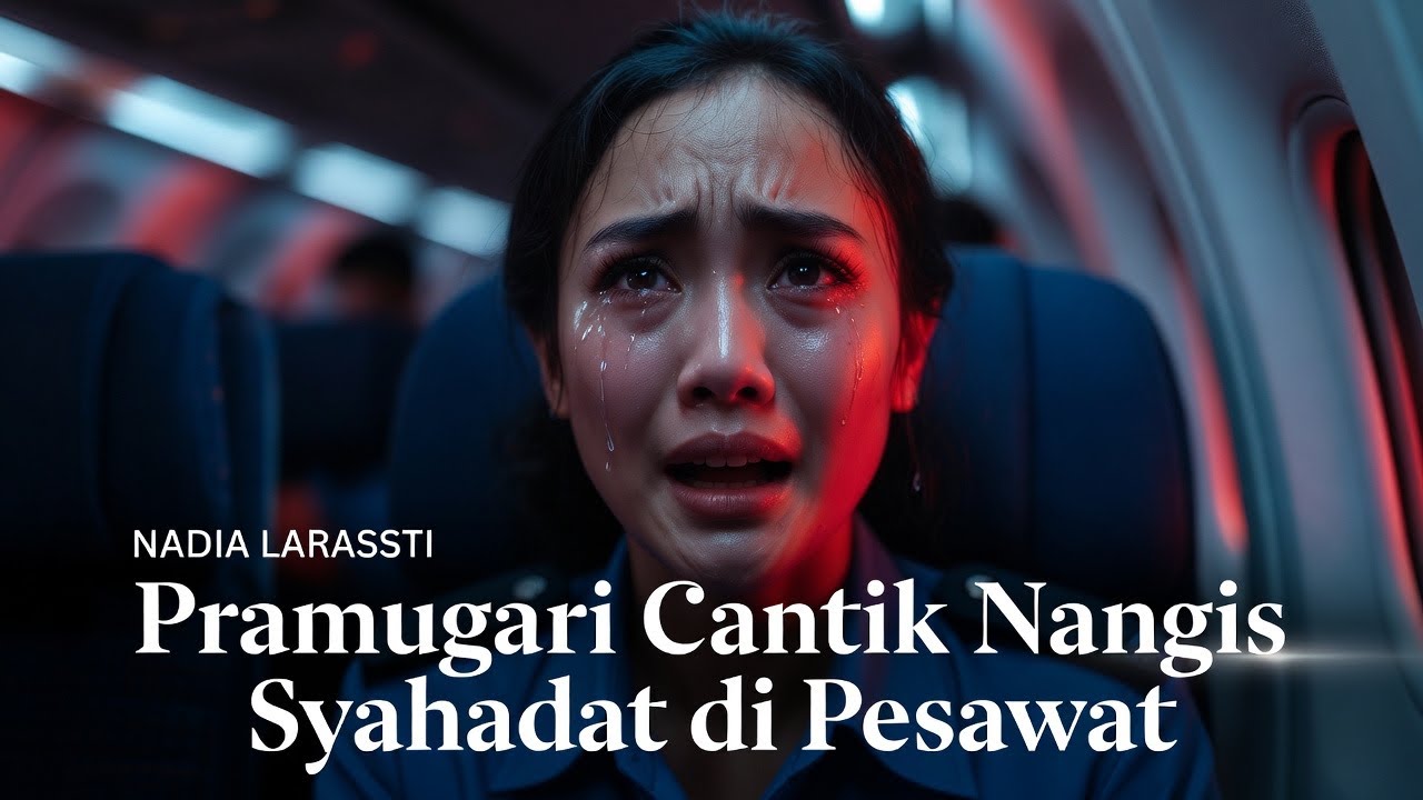 Pramugari Cantik Nangis Keras Syahadat di Pesawat! Hidayah di Tengah Turbulensi
