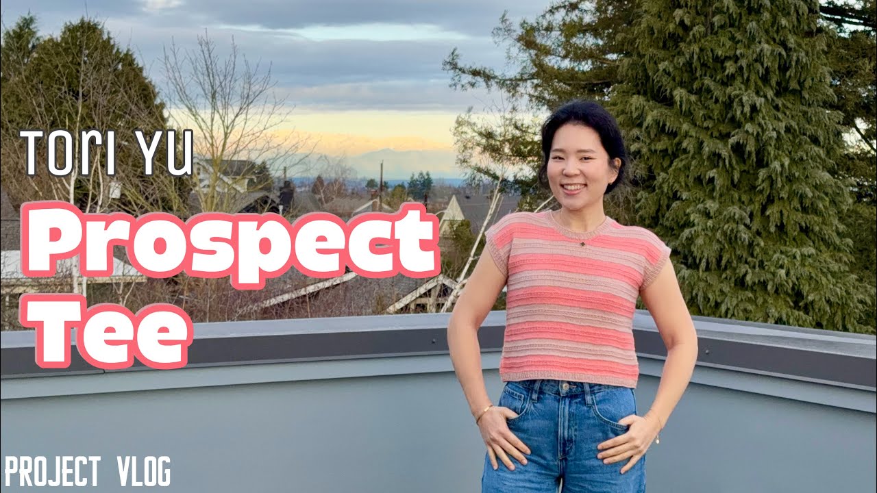 Проектный видеоблог 43 - футболка Prospect от Tori Yu из Camellia Fiber Co | Весенне-летняя футбо...