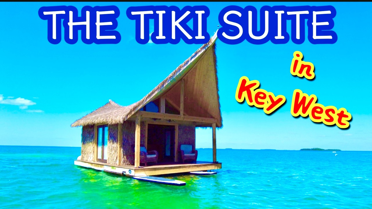 OMG Airbnbs! The Grand Tiki Suite Tour - Epic Overwater Bungalows in Key West, FL