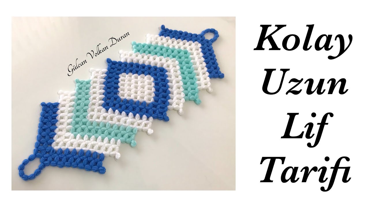 Çok Kolay Örgü Uzun Lif Tarifi