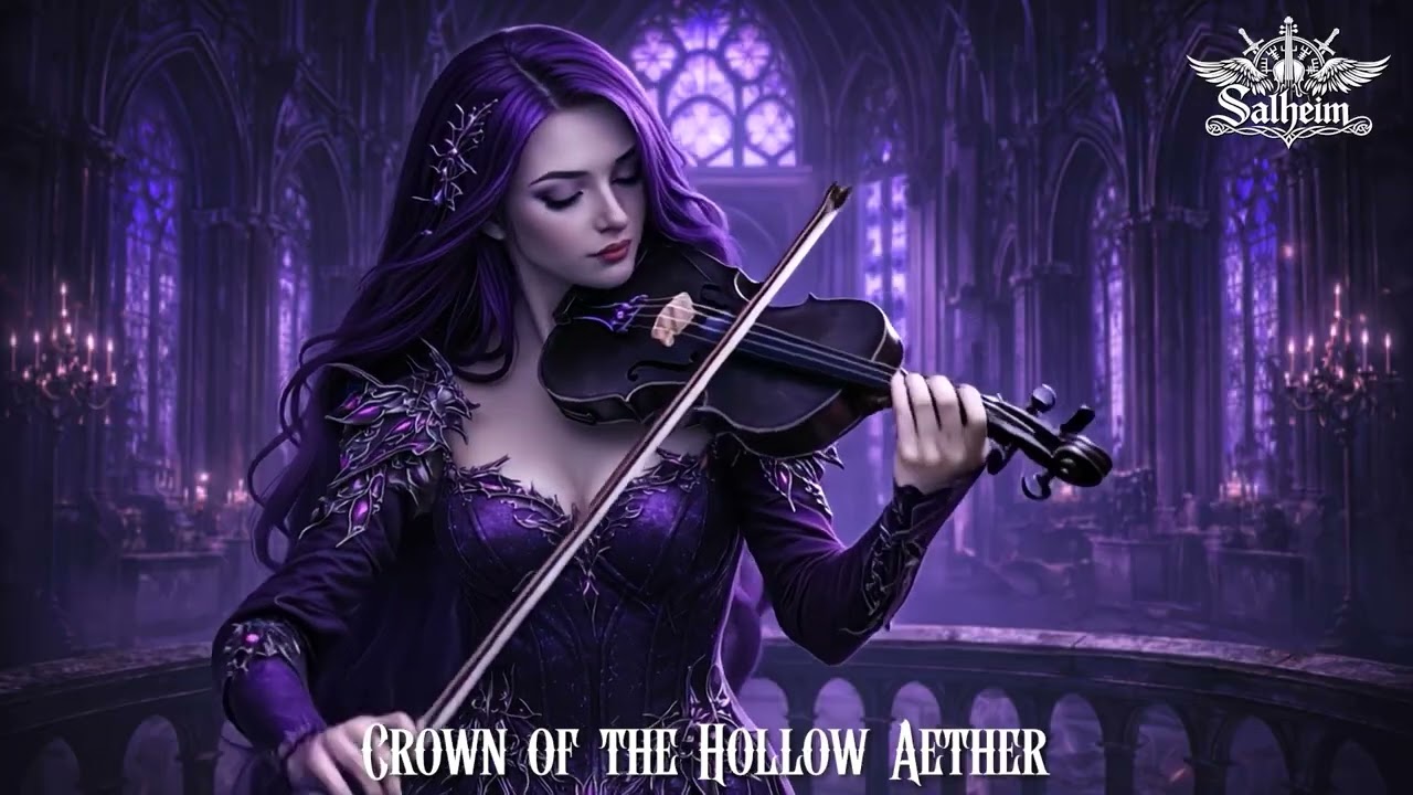 CROWN OF THE HOLLOW AETHER | Gothic Violin Metal | Fantasy Music for Focus & Gaming