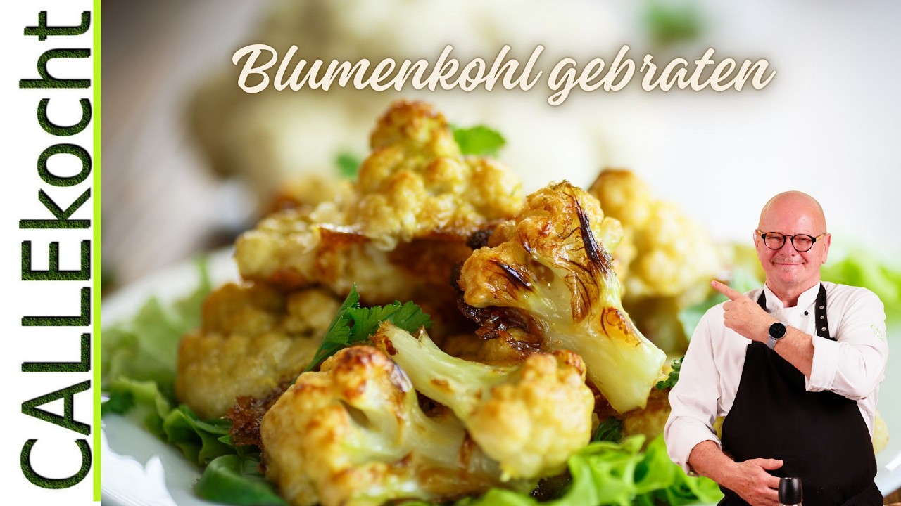 Blumenkohl in Ei und Butter gebraten | Tradition pur | Omas Rezept