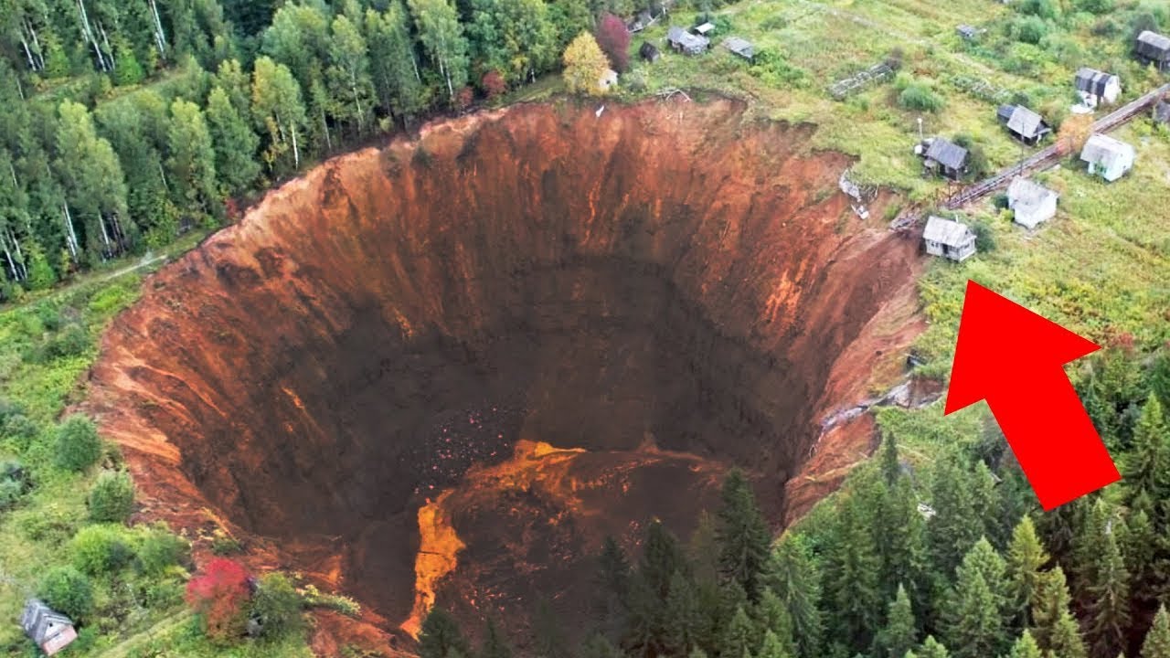 Самые Большие Провалы в Земле / Огромные Воронки