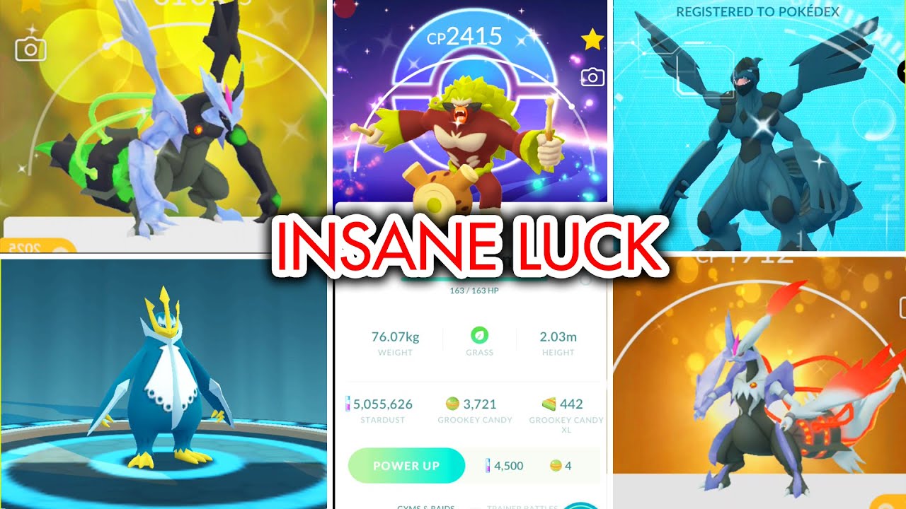 When Shiny Kyurem Fusions, Piplup & Grookey Came to Pokemon go || Pokemon go ||