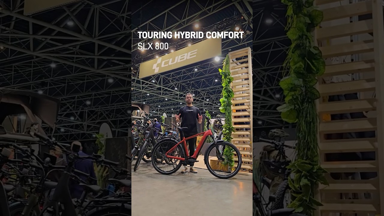 CUBE Touring Hybrid Comfort SLX 800: De comfortabele e-bike met riemaandrijving