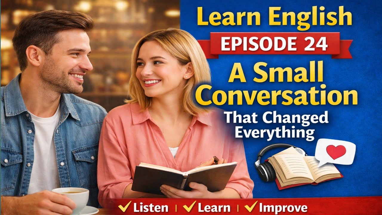 Learn English Episode 24 | A Small Conversation That Changed Everything | English Listening Practice
