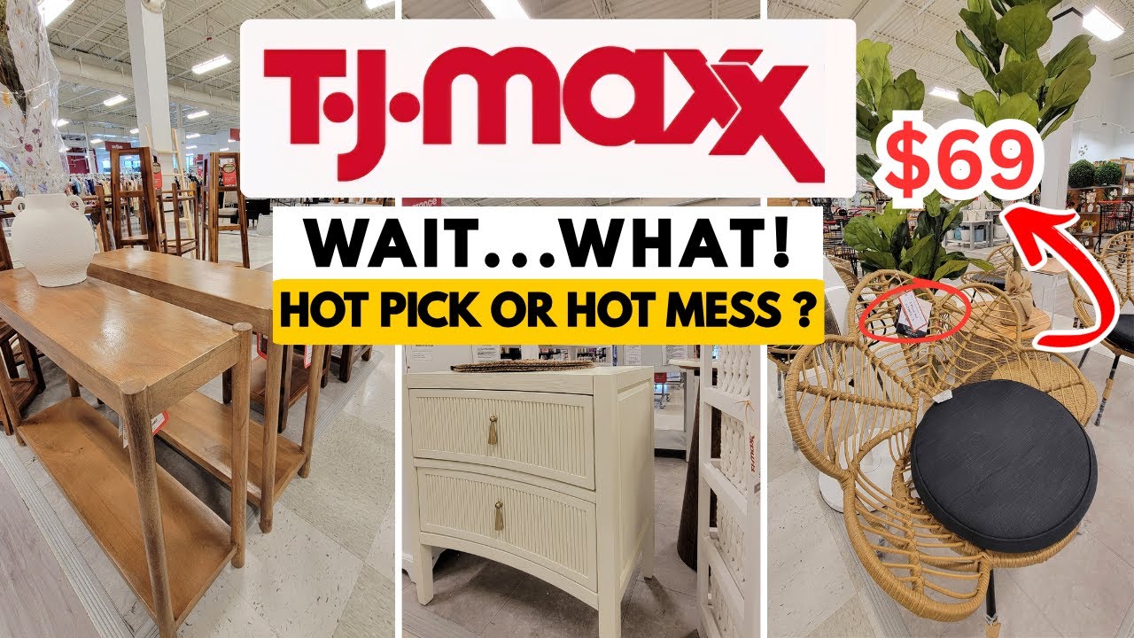 AMAZING TJ MAXX HOME DECOR & FURNITURE in 2025?! 🤔 Come Find Out!