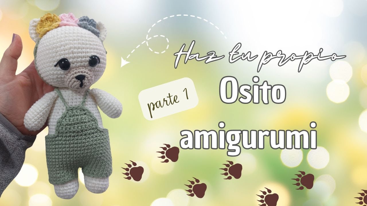 Cómo hacer un osito amigurumi paso a paso 🧸 (Fácil y explicado) | Parte 1
