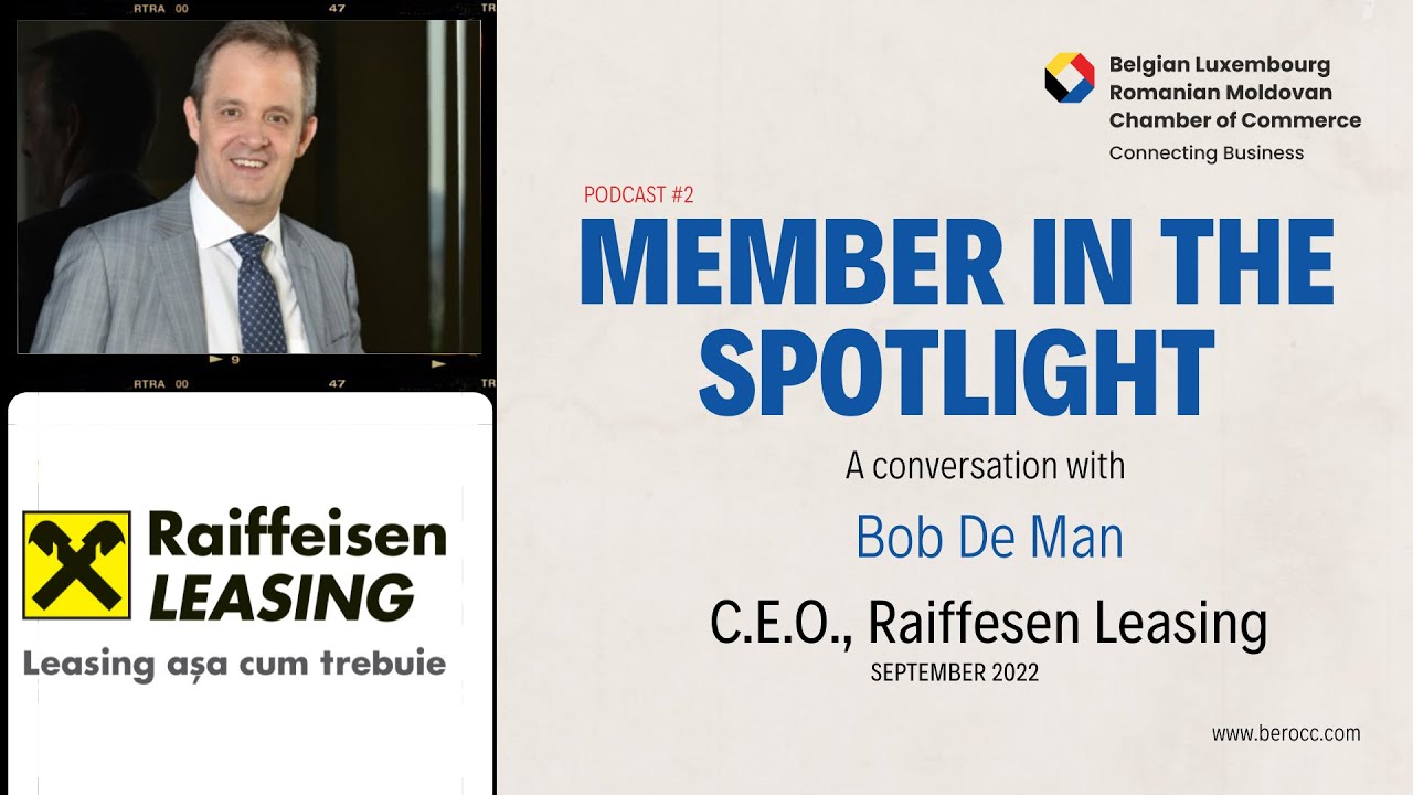 Members in the Spotlight # 2 with BOB DE MAN from Raiffeisen Leasing