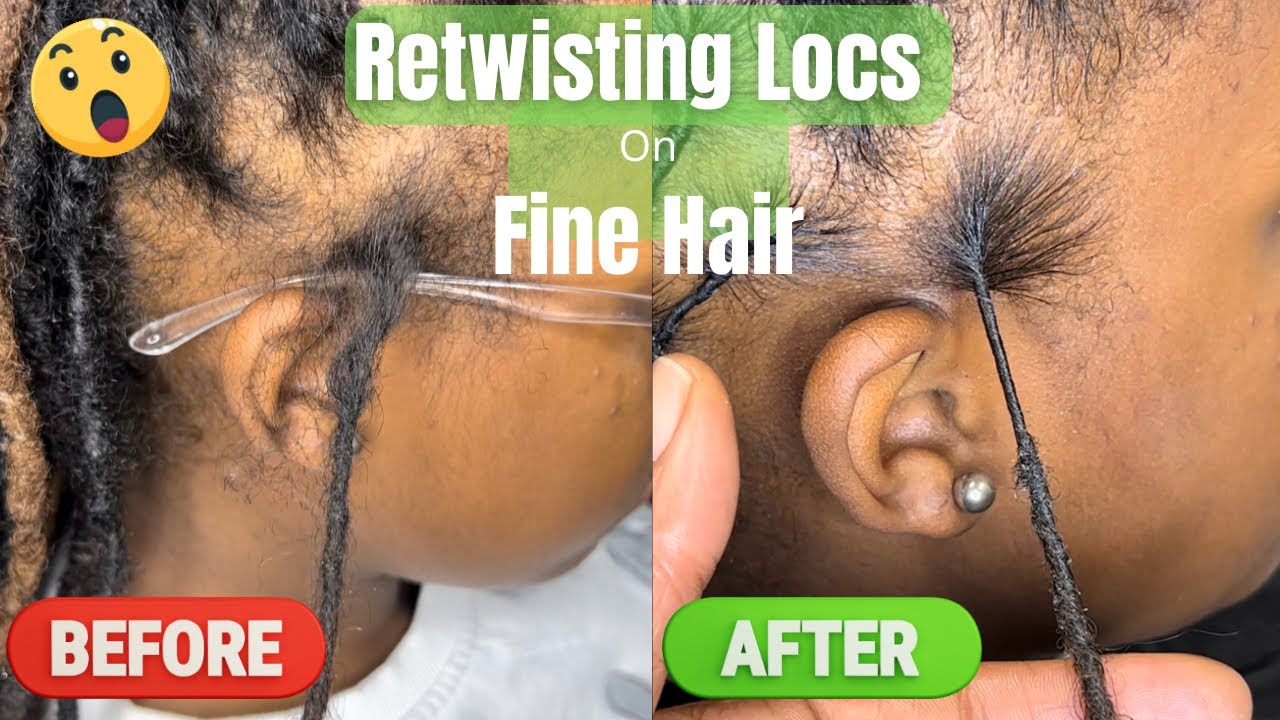 How To Retwist Locs On Fine Hair. Do&rsquo;s & Don&rsquo;t&rsquo;s