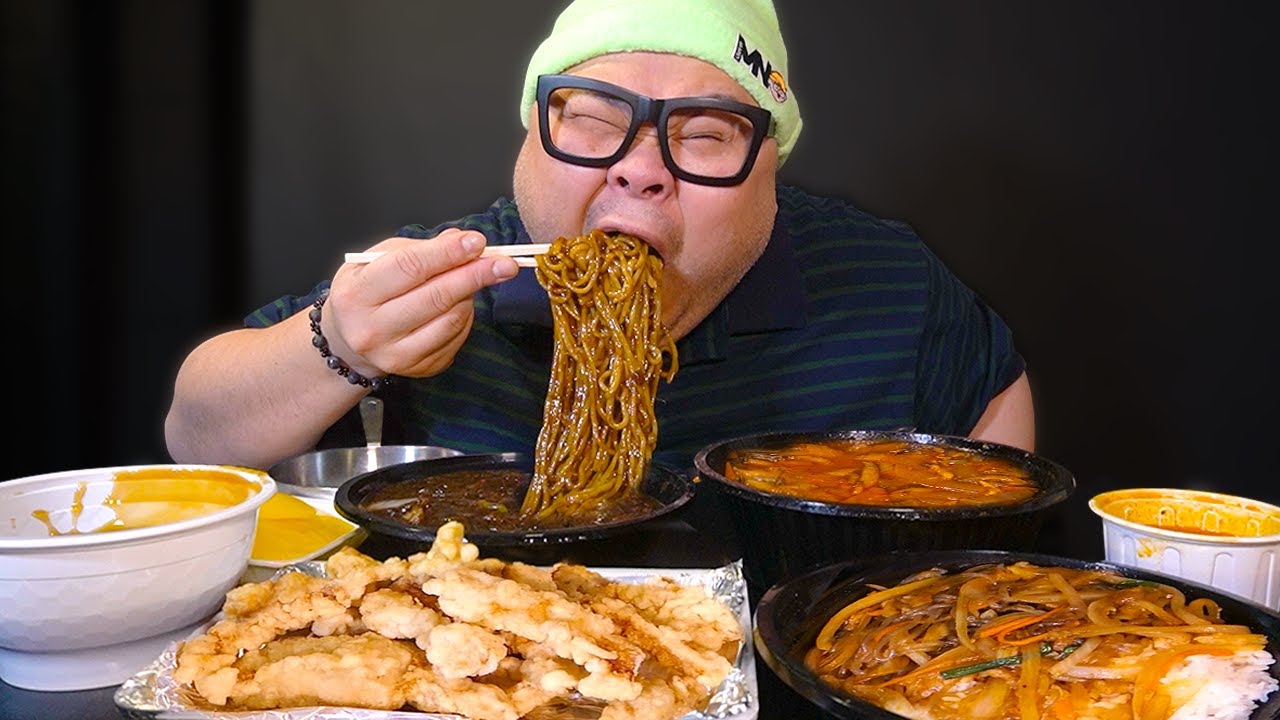 곧 어머니 오셔서 덕분에 이사했어요~감사합니다^^역시이사 날은 짜장면!!│Chinese food Mukbang Eatingshow