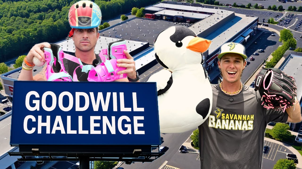 I Did The Goodwill Challenge & Played For The Savannah Bananas