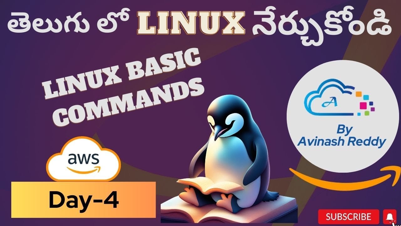 Day-4 [TELUGU] learn Linux basic Commands