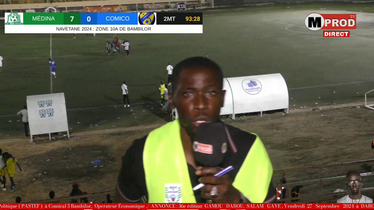 NAVÉTANE 2024:ZONE 10A DE BAMBILOR ASC MÉDINA BAMBILOR Vs ASC COMICO 5