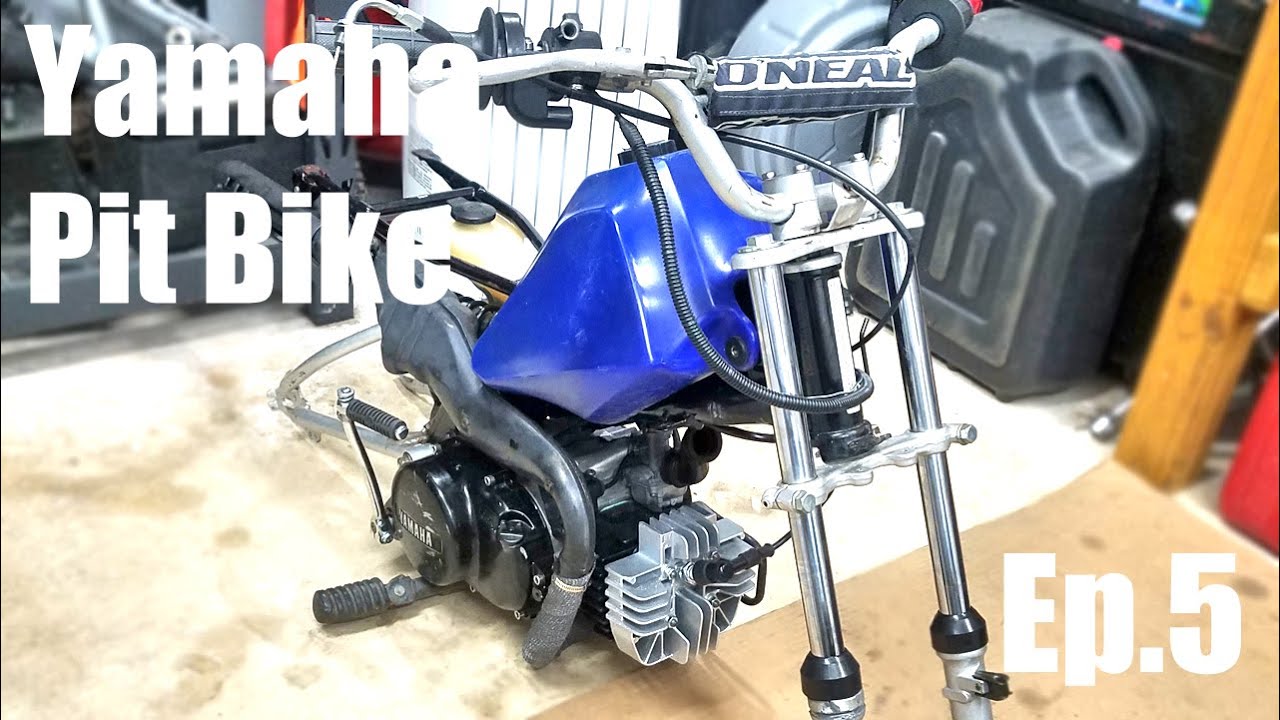 Сборка Yamaha PW80 на свалке, эпизод 5