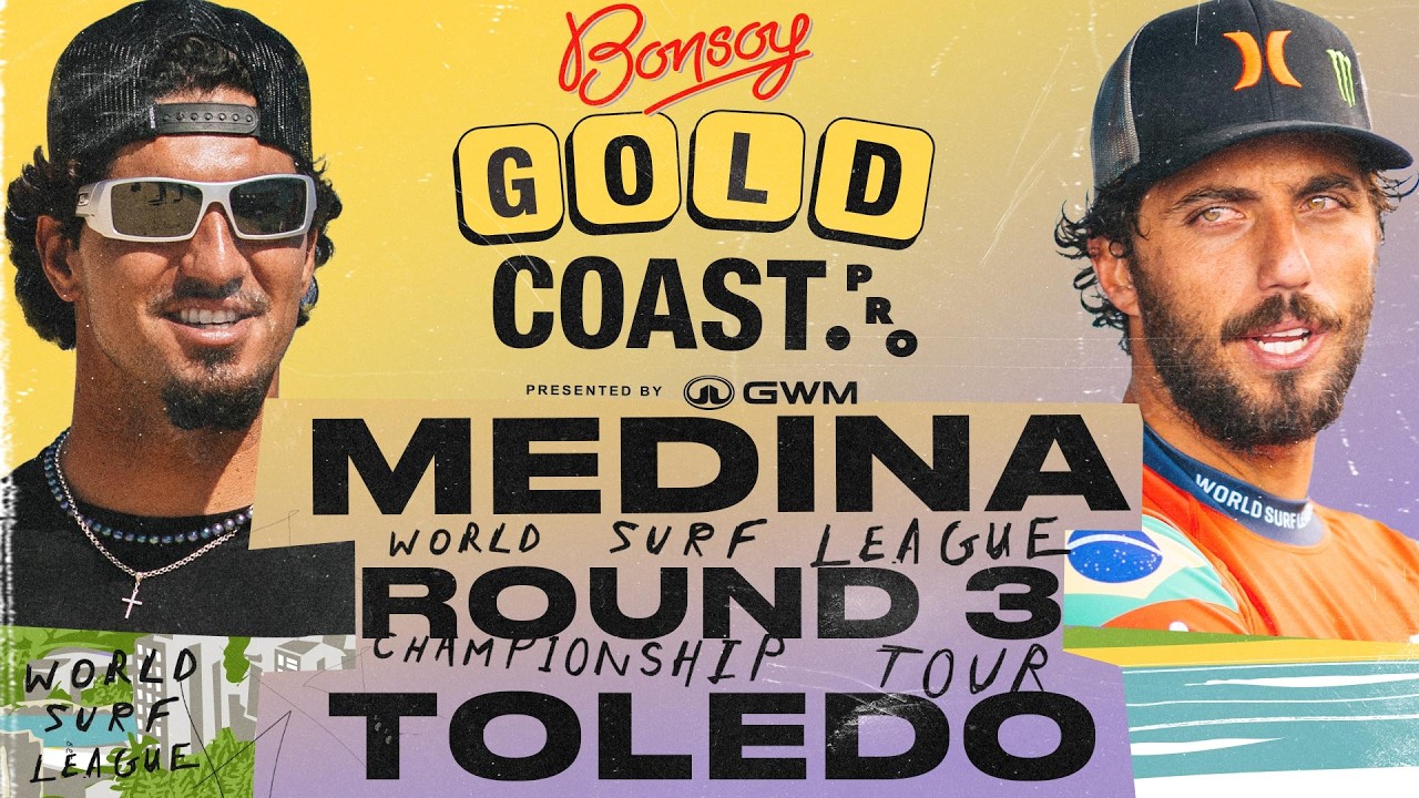 Filipe Toledo vs Gabriel Medina | Bonsoy Gold Coast Pro presented by GWM 2026 - Round 3