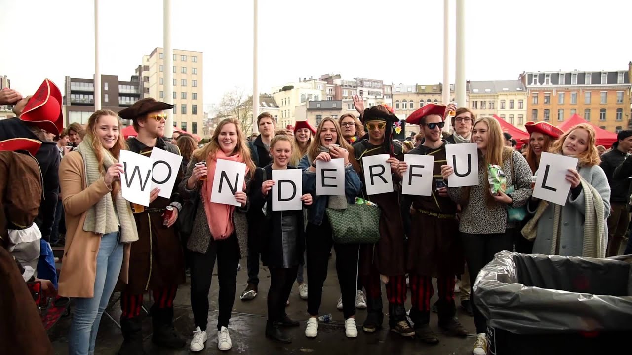 Laatstejaars maken leuk promofilmpje voor Antwerpen