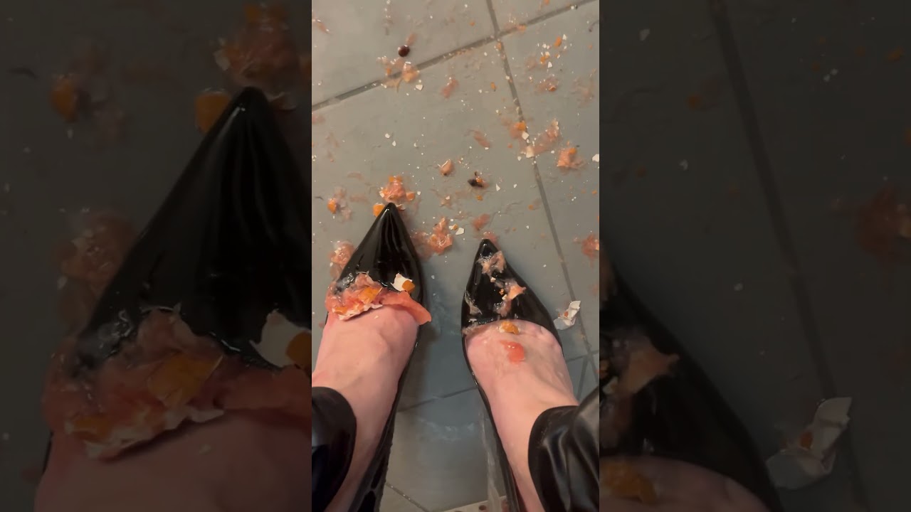 WAM louboutin heels and watermelon & eggs