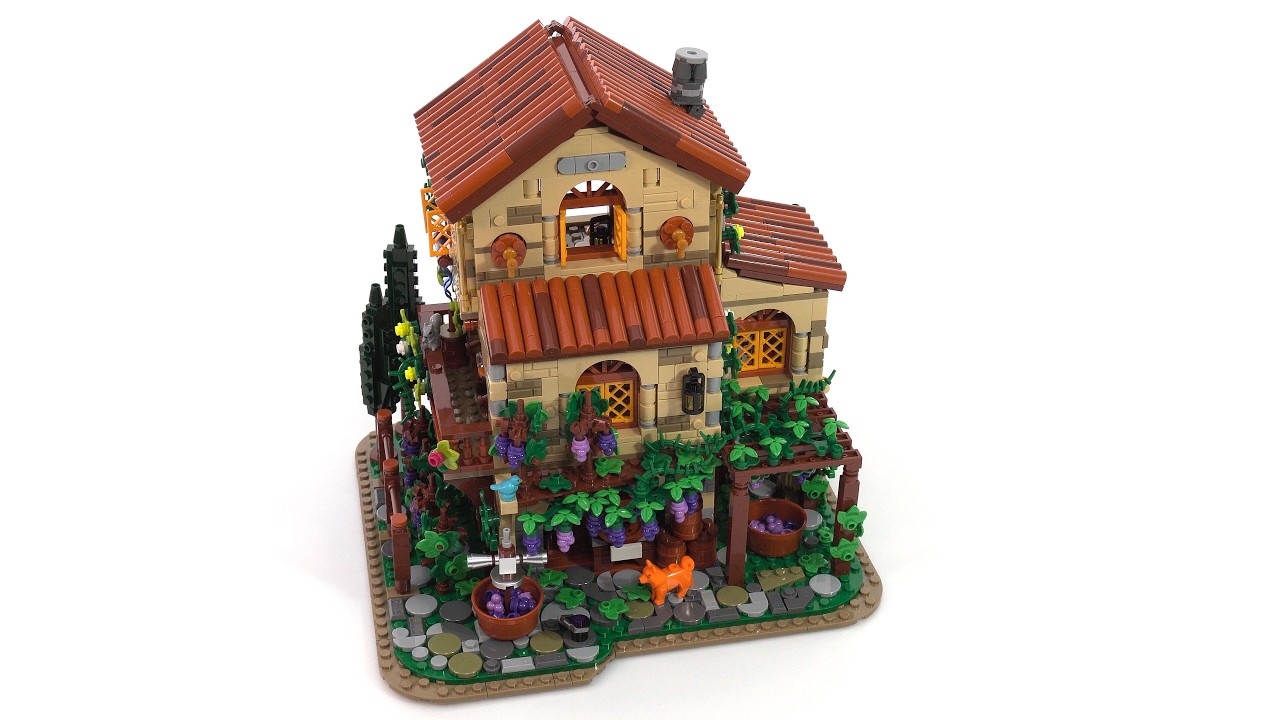 Winery Chateau House review: 1800+ pcs. $74 USD?! Insoon brand #NotSponsored