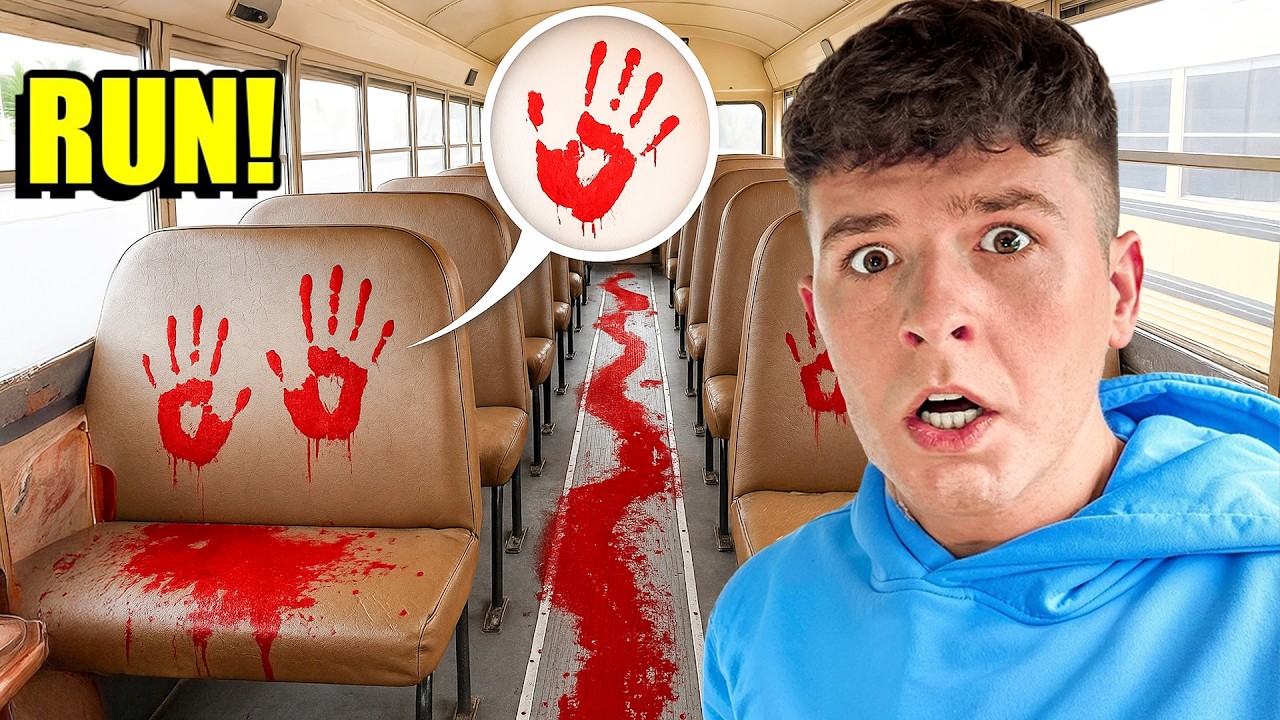 If you see BLOOD on a SCHOOL BUS, run! (CALL FOR HELP)