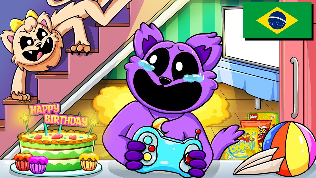 CATNAP CONSTRUIU UM QUARTO SECRETO?! Poppy Playtime Chapter 3 Anima&ccedil;&atilde;o