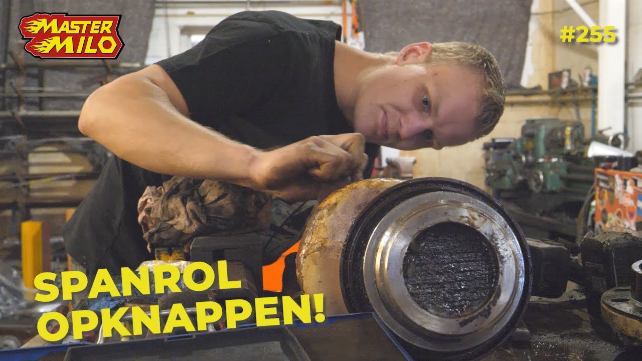 Tank bestuurdersstoel maken & spanrol opknappen! #255