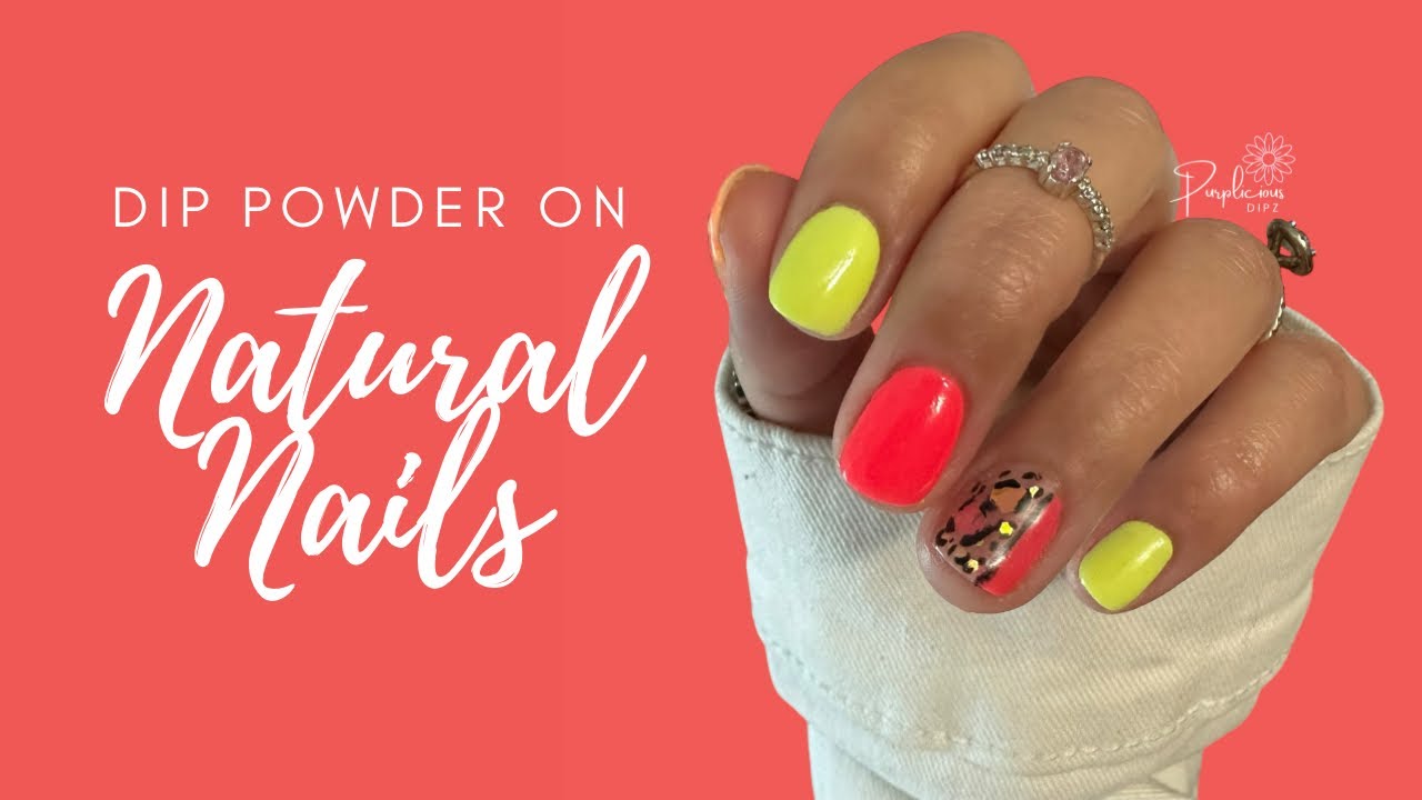 Dip Powder Magic for Short Natural Nails | No Extensions Needed