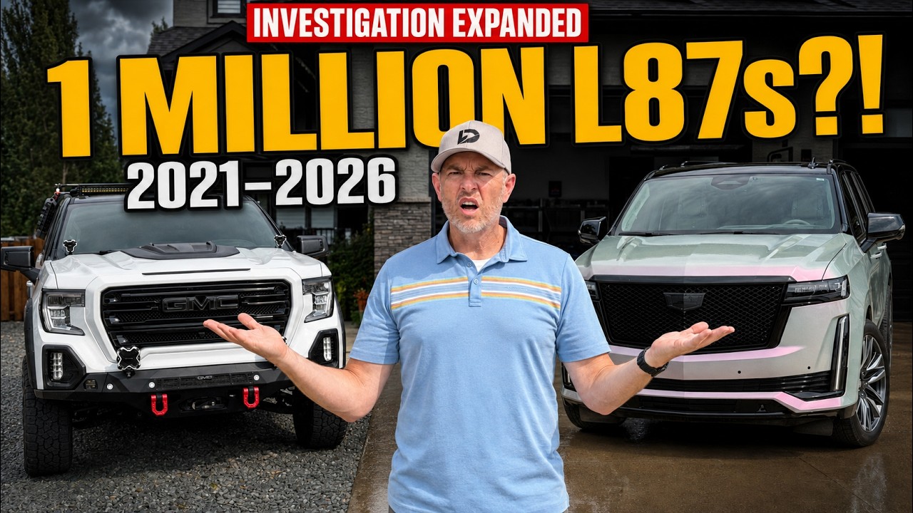 GM 6.2L Investigation Expands to Nearly 1 Million Vehicles&mdash;2025&ndash;2026 Models Added