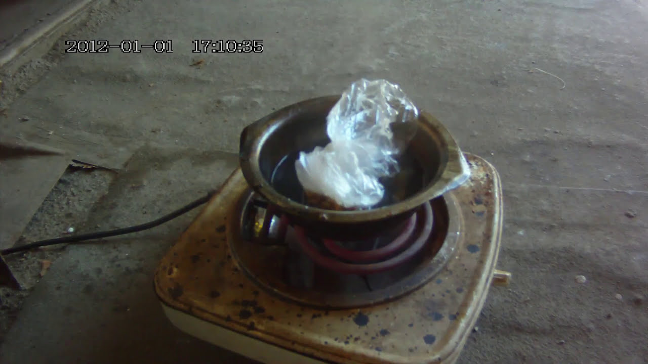 КАК ПЛАВИТЬ ПОЛИЭТИЛЕН