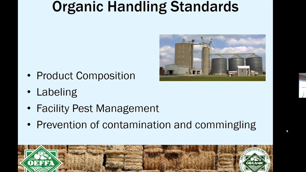Organic certification