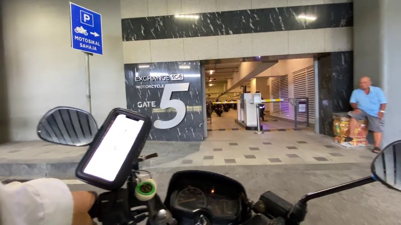 Sungai Way to TRX Exchange 106 Motorcycle Parking, 20 Oct 2024