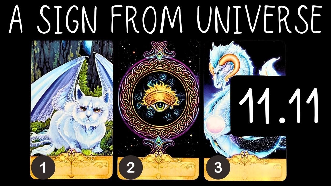 A Sign From The Universe! (11:11) 🌍 pick a card reading 🃏tarot card reading